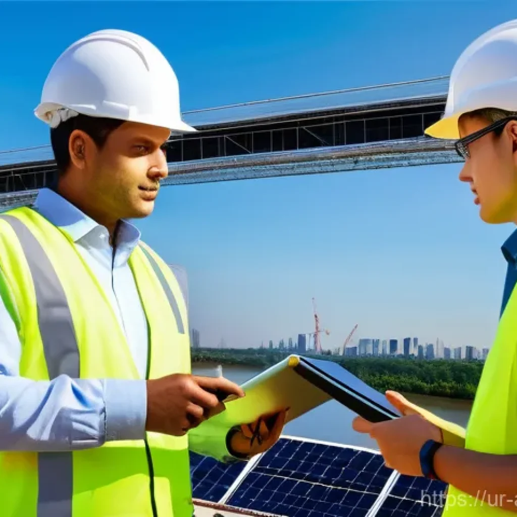 건축기술사 취업 시장 전망 - **Prompt 1: A Vision of Sustainable Infrastructure and Advanced Engineering**
"A diverse team of...