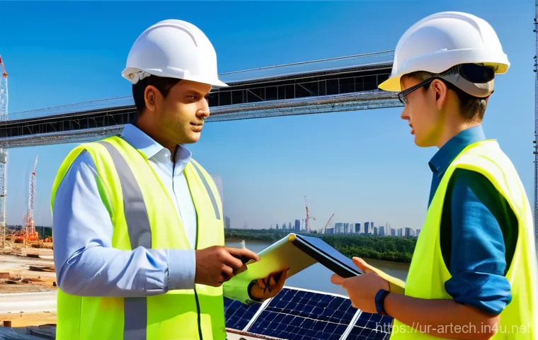 건축기술사 취업 시장 전망 - **Prompt 1: A Vision of Sustainable Infrastructure and Advanced Engineering**
"A diverse team of...